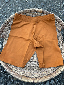 Copper Biker Shorts