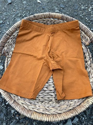 Copper Biker Shorts